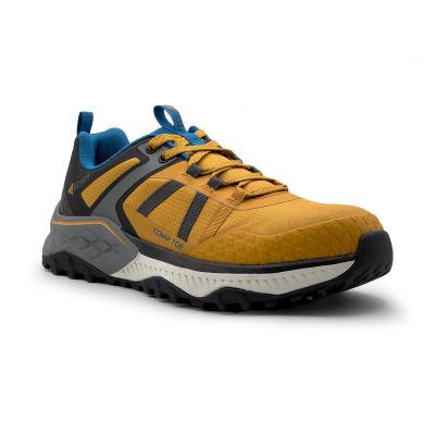 FSIA1221-9M image(0) - Avenger Work Boots AERO Trail - Men's Low Top Shoe - Composite Toe - CT |EH |SR - Yellow / Blue - Size: 9 - D - (Regular)