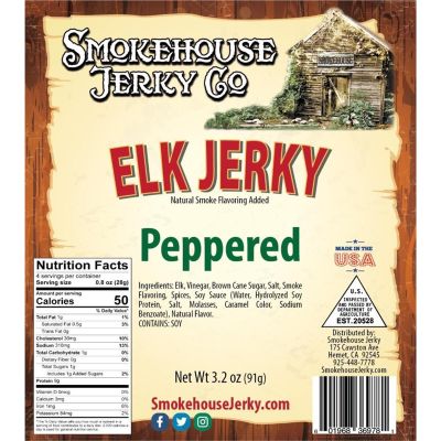 THS601968369781 image(0) - Tender Heifer Snack Co. Elk Peppered