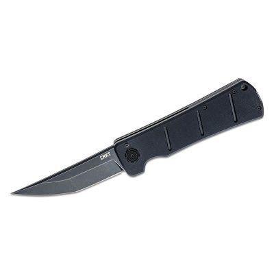 CRK2908 image(0) - CRKT (Columbia River Knife) Inazuma No Ken Deadbolt Folding Tactical Knife - Black