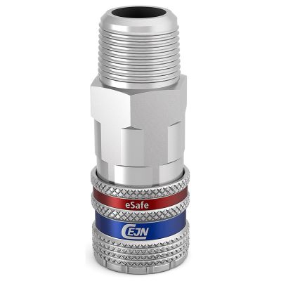 VAC10-410-2454 image(0) - Vacula eSafe Safety Coupling 3/8 Euro High Flow 3/8 NPT