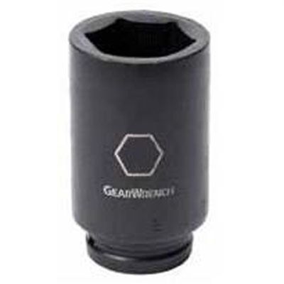 KDT84869 image(0) - GearWrench 3/4 Inch Drive 6 Point Deep Impact SAE Socket 1-1/8 Inch