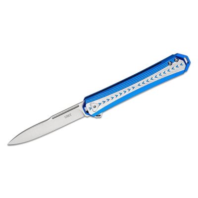 CRK6710 image(0) - CRKT (Columbia River Knife) Stickler Assisted Opening EDC Pocket Knife - Blue