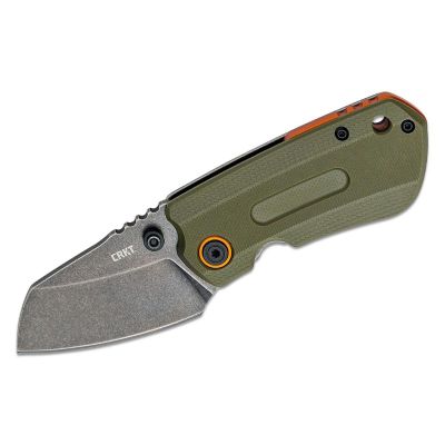 CRK6277 image(0) - CRKT (Columbia River Knife) Overland Compact Frame Lock Folding EDC Pocket Knife - Green