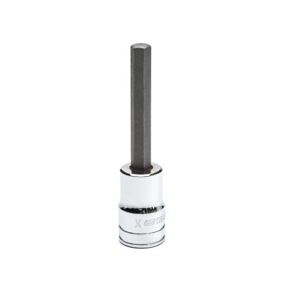KDT82526 image(0) - GearWrench 3/8 Inch Drive Mid Length Hex Bit SAE Socket 1/4 Inch
