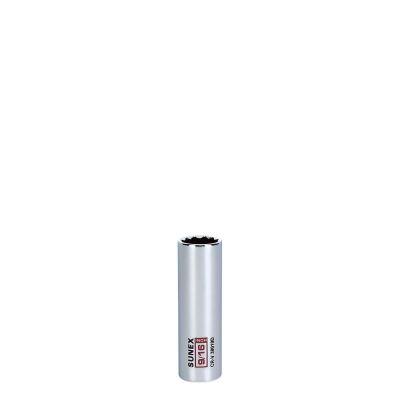 SUN38010D image(0) - Sunex 9/16 in. Deep Chrome Socket 12-Point