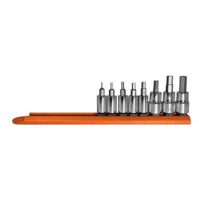MAY16019 image(0) - 8 PC METRIC HEX SOCKET BIT SET