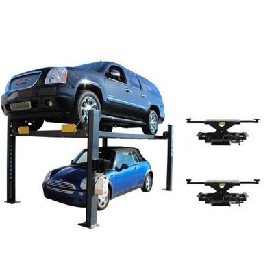 ATEATTD-408SL-COMBO-FPD image(0) - Atlas Equipment Premium 408SL 4 Post Lift + RJ35 Sliding Jacks Combo