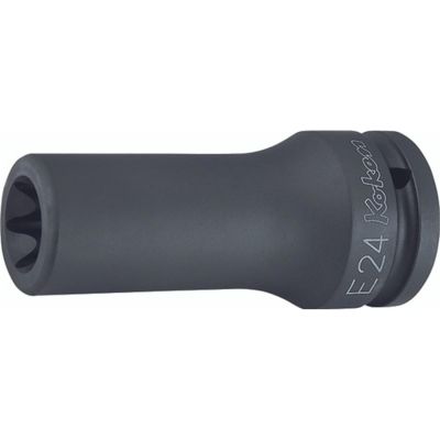 KKN16325-E20 image(0) - Ko-ken USA 3/4 Sq. Dr. Impact Deep TORX® E20 Socket