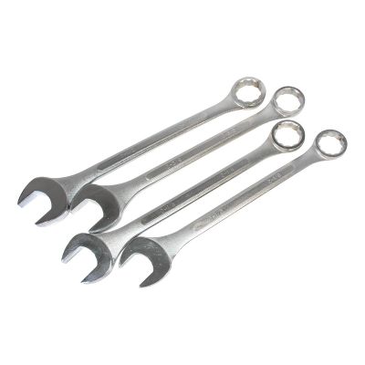 KTI41004 image(0) - K Tool International Wrench Set 4 Piece Jumbo Raised Panel 2-1/8 Inch to 2-1/2 Inch