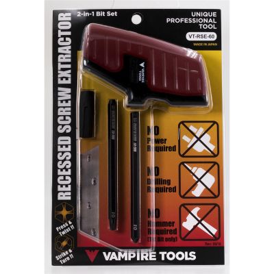 VMPAAPVAMPLIER image(0) - Vampire Tools Screw Extraction Set; Pro and RSE-60